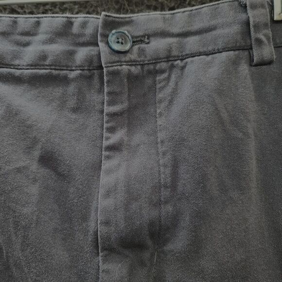 Van Heusen Mens Shorts Blue Size 44 100% Cotton Button Zip Close Pockets - Picture 9 of 11